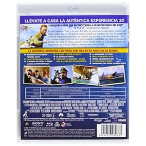 Las Aventuras De Tintín: El Secreto Del Unicornio [Blu-ray 3D] [Import espagnol]