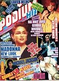 PODIUM, LE MAGAZINE NO 196, MADONNA NEW LOOK, RETROUVEZ LA A BROADWAY, MICHAEL JACKSON, LIVE IN CONCERT + GUEST, SCOOP, MA NUIT AVEC GEORGE MICHAEL, QUESTIONS INDISCRETES A MYLENE FARMER, XAVIER DELUC