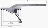 CRL 6 Left Hand Aluminum Teardrop Style Casement Window Operator