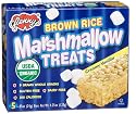 Glenn Foods Brown Rice Marshmallow Treats, Vanilla, 5-Count Boxes (Pack of 6)