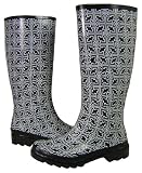 Tory Burch Logo Rubber Rain Boots Black Metal Melange 61DFAydRzLL. SL160 Tory Burch Logo Rubber Rain Boots Black Metal Melange