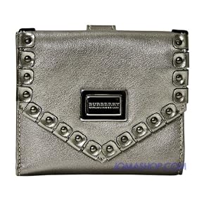 Burberry Bronze Leather Wallet 338737
