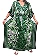 Womens Mogul Kaftan Green Jewel Caftan Moroccan Dress Muumuu Womens Mogul Kaftan Green Jewel Caftan Moroccan Dress Muumuu