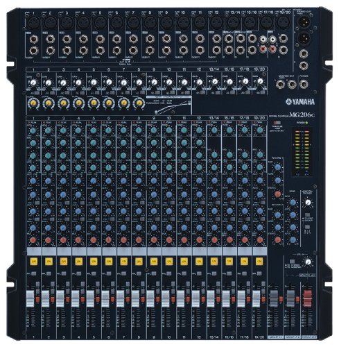 Yamaha MG206C 20 Input 6 Bus Rack Mountable Mixer