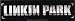 Linkin Park - Black & White Rectangle Logo - Sticker / Decal Image