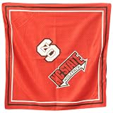 North Carolina State Wolfpack Jersey Style Bandanas (Measures 22