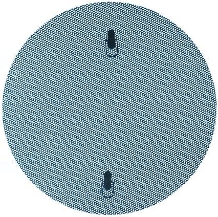Fine Screen for New Pig Latching Drum Lid, For 55 Gal Open-Head Drum Lids, 18" Diameter, .125" Dia Mesh Opening, Black, DRM553