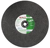 SAIT 23413 Type 1 12-Inch x 1/8-Inch x 1-Inch 6300 Max RPM C24R Concrete Portable Saw Cut-Off Wheel - 10 Pack