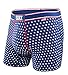 Saxx Mens Vibe Boxer Briefs Navy M