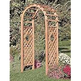 Western Red Cedar Window Arbor with Anchor Kit