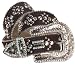 bb Simon Swarovski AB Crystals B.B. Belt XL Brown 3074 N2