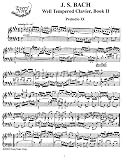Bach, J.S. Book II: Prelude and Fugue No. 9: Instantly download and print sheet music