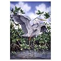 Great Blue Heron 1 by James Harris Outdoor Art- 19x27"