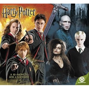 The World of Harry Potter 2011 Wall Calendar