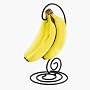 Spectrum #44010 Black Banana Holder
