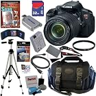 Canon EOS Rebel T4i 18.0 MP CMOS Digital SLR Camera with EF-S 18-135mm f/3.5-5.6 IS STM Zoom Lens + 12pc Bundle 32GB Deluxe Accessory Kit
