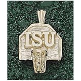 LogoArt Iowa State Cyclones 10K Gold Backboard Pendant