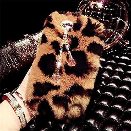 Figer Luxury Bling Warm Soft Beaver Rabbit Fur Hair sluffy Back Case Cover For HTC Desire 816