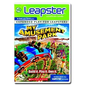 LeapFrog Leapster Learning Game Scholastic My Amusement Park
