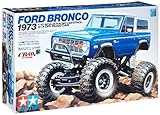 Tamiya 300058436 - Ford Bronco 1973, ferngesteuertes Offroad Fahrzeug, 1:10, Elektromotor, Bausatz