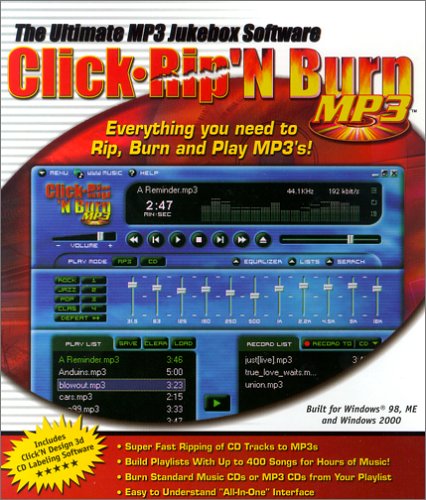 Click Rip'n & Burn MP3