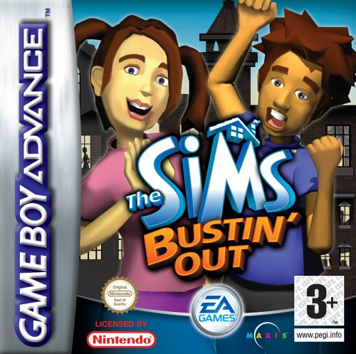 Childrens Toyshop  Video Games : The Sims: Bustin Out (GBA)