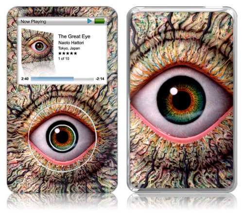 Music Skins iPod Classic用フィルム  Naoto Hattori – The Great Eye  iPod classic  MSATIPC00041
