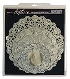 EuroQuest Imports Deco Lace Round Assorted Doilies, Set of 24