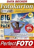 Produkt-Bild: Data Becker Original-Papier : Fotokarton, hochgl&auml;nzend, Big Pack