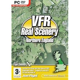 VFR Real Scenery Vol 4: Northern England (PC DVD)