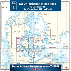 Sportbootkarten Satz 01/2005. Kieler Bucht und Rund F�nen. CD-ROM. Mit L�becker Bucht und Schlei.