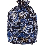 Vera Bradley Windsor Navy Ditty Bag