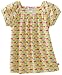 Zutano Girls 2-6X Mushrooms Short Sleeve Viola Top, Celery, 4T