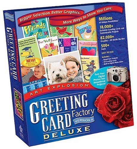 Childrens Toyshop  Software : Greeting Card Factory Deluxe 4.0