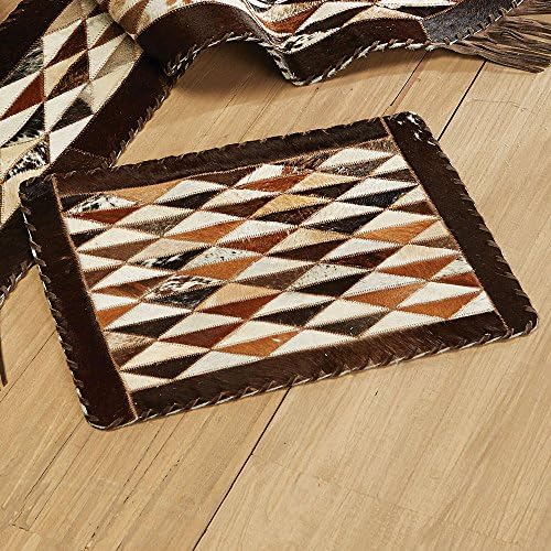 Multicolored Cowhide Placemat