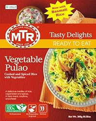 MTR Vegetable Pulao, 10.5-Ounce Boxes (Pack of 10)