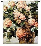 IMAGE OF Geraniums Tapestry Wall Hanging 53