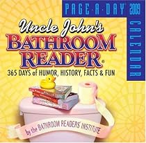 Uncle Johns Bathroom Reader Calendar 2009 (Original Page a Day Calendars)