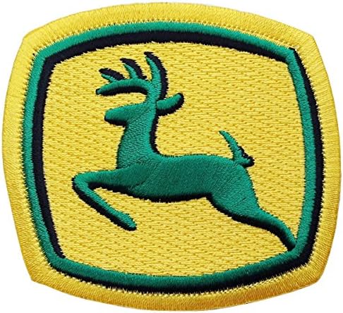 John Deere Ball cap shirt Green Embroidered Patch