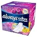 Always Radiant Pads with Wings, Scented, 15 Count (Pack of 2)