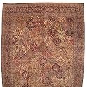 Hand Knotted Wool Antique Kerman Rug (12' 8" X 20' 0")
