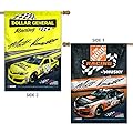 Matt Kenseth Official NASCAR 28 inch x 40 inch Two Sided Banner Flag by Wincraft