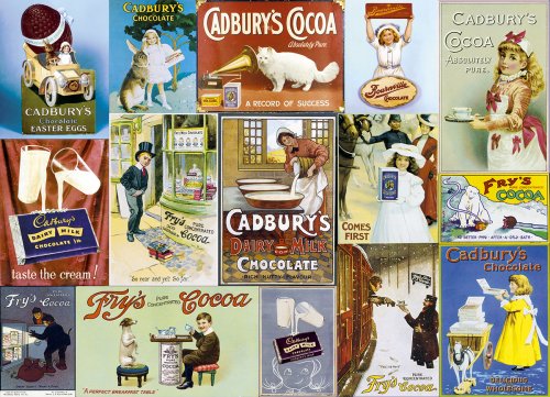 Childrens Toyshop  Toys : Gibsons Puzzle - Cadbury Collection - 1,000 Piece Jigsaw