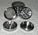 Four Piece 42mm. (1.65" diameter) NEW STYLE Herb, Spice or Tobacco Pollen Grinder