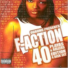 Og Ron C Presents: F-Action 40 Playas & Rollers Edition 4 Disc Set
