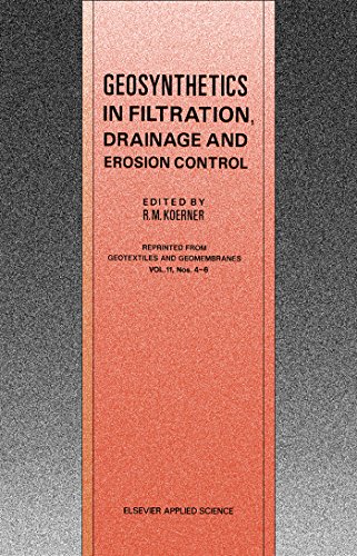 Geosynthetics in Filtration, Drainage and Erosion Control