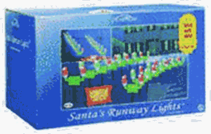 noble 68 61401 santa#39;s runwaycomes with 210 lights on 32 heads of light on 16 stationsbulb spacing is 2quot;quot;stake spacing is 35quot;quot; 