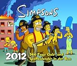 Produkt-Bild: Simpsons Abrei&szlig;kalender: Simpsons 366 Tage Quiz- und Spa&szlig;kalender in der Box 2012