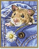 Schipper 609240436 - Malen nach Zahlen - Mucki, der blinde Passagier 24x30 cm