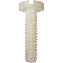 Fiberglass Machine Screw, Pan Head, Slotted Drive